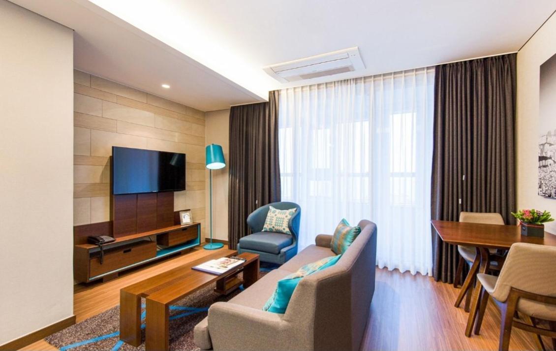 Haeundae Wide Ocean View & Residence ปูซาน ภายนอก รูปภาพ